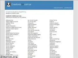 Sites similar to criadoresde.com.ar
