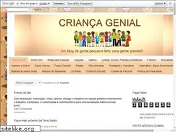 Sites similar to criancagenial.blogspot.com