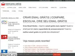 Sites similar to criaremailgratis.net.br