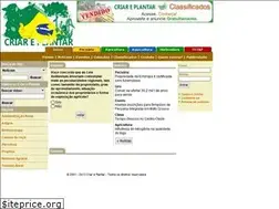 Sites similar to criareplantar.com.br