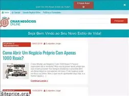 Sites similar to criarnegociosonline.com