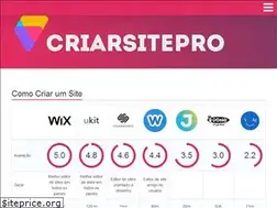 Sites similar to criarsitepro.com.br