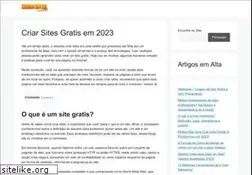 Sites similar to criarsites.com