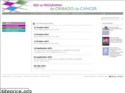 Sites similar to cribadocancer.es