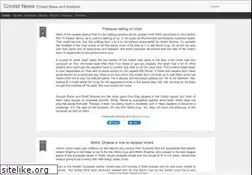 Sites similar to cric-matches.blogspot.com