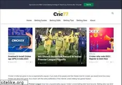 Sites similar to cric77.com