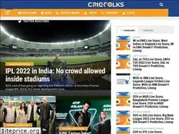 Sites similar to cricfolks.com