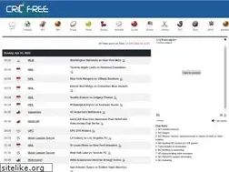 Sites similar to cricfree.io