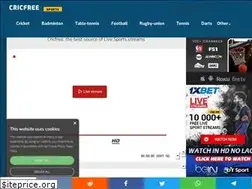 Sites similar to cricfree.to