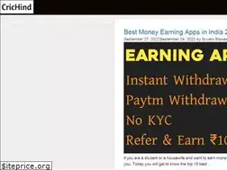 Sites similar to crichind.in