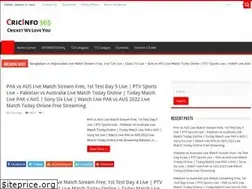 Sites similar to cricinfo365.info