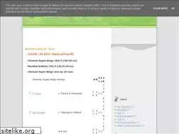 Sites similar to cricinfo69.blogspot.com