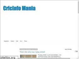 Sites similar to cricinfomania.blogspot.com