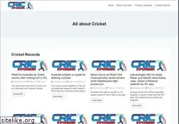 Sites similar to cricinformer.in