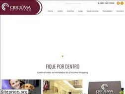 Sites similar to criciumashopping.com.br