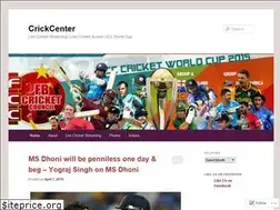 Sites similar to crickcenter.wordpress.com