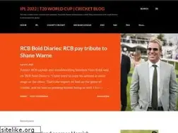 Sites similar to cricket-cup.blogspot.com