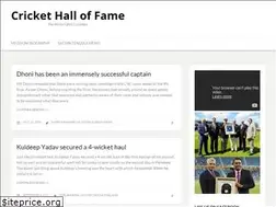Sites similar to cricket-hall-of-fame.net