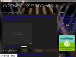 Sites similar to cricket2007patches.blogspot.com