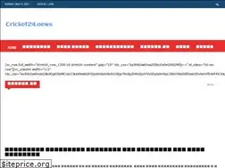 Sites similar to cricket24.news
