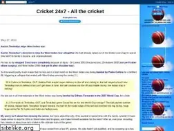 Sites similar to cricket24x7.blogspot.com
