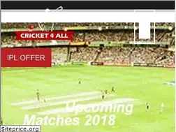 Sites similar to cricket4all.com