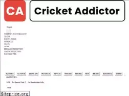 Sites similar to cricketaddictor.com