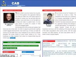 Sites similar to cricketassociationofbengal.com