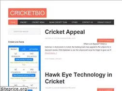 Sites similar to cricketbio.com