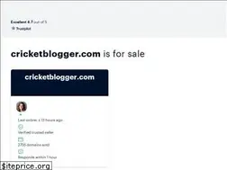 Sites similar to cricketblogger.com