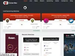 Sites similar to cricketbox.in