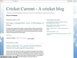 Sites similar to cricketcurrent.blogspot.com