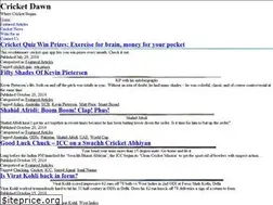 Sites similar to cricketdawn.com