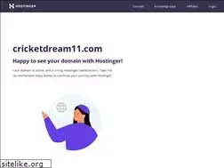 Sites similar to cricketdream11.com