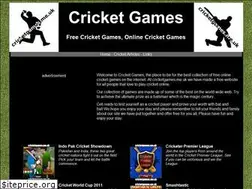 Sites similar to cricketgames.me.uk