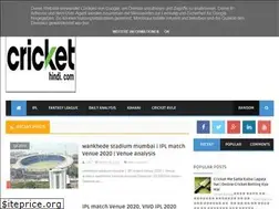 Sites similar to crickethindi.com
