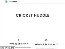 Sites similar to crickethuddle.com