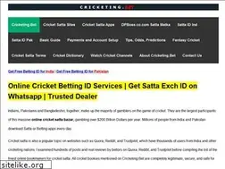 Sites similar to cricketing.bet