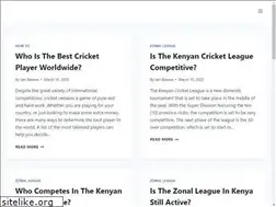 Sites similar to cricketkenya.co.ke