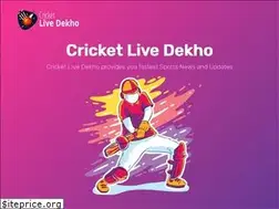 Sites similar to cricketlivedekho.com
