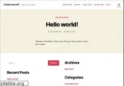Sites similar to cricketlivehd.com