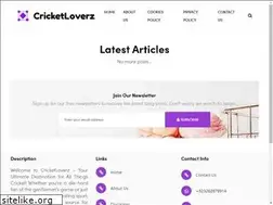 Sites similar to cricketloverz.com