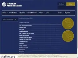 Sites similar to cricketmemorabiliauk.co.uk
