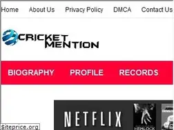 Sites similar to cricketmention.blogspot.com