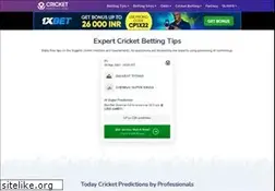 Sites similar to cricketprediction.com