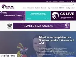 Sites similar to cricketscotland.com