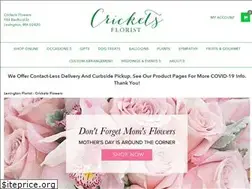 Sites similar to cricketsflorist.com
