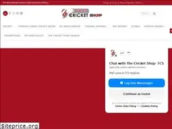 Sites similar to cricketshop.co.za