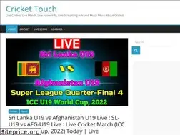 Sites similar to crickettouch.site