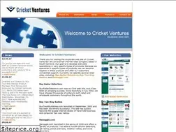 Sites similar to cricketventures.com